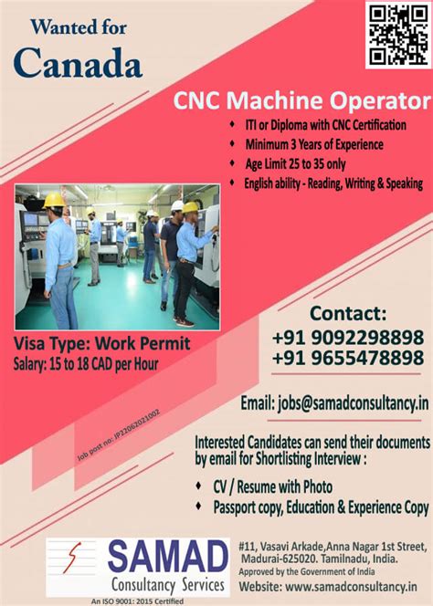 cnc machine operator jobs in Chennai